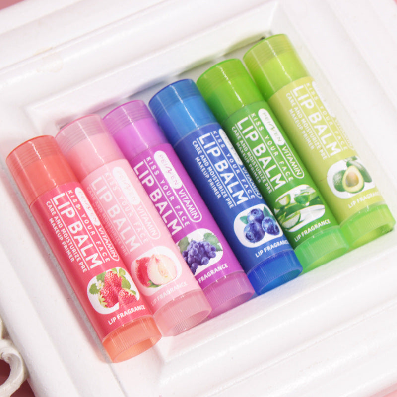 Moisturizing Lip Care Fruit Flavor Lip Balm