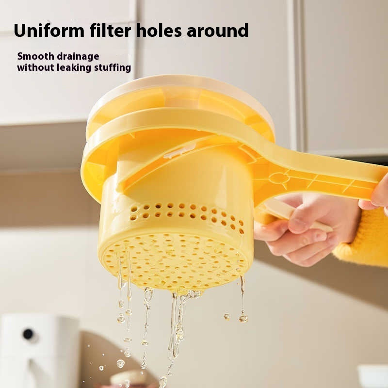 Vegetable Stuffing Water Squeezer Household Dumpling Stuffing Vegetable Pressing Gadget